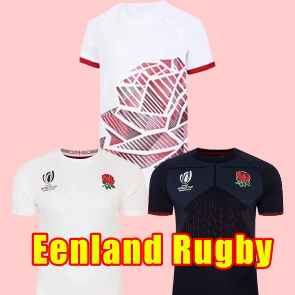 2024 Englands Rugby Jerseys 23 24 Camisas para hombre Camisa de rugby Jersey S-5XL Uniforme Reino Unido S-5XL Mundo 2023 Copa Chaleco de entrenamiento Sevens Hogar lejos 4XL 5XL