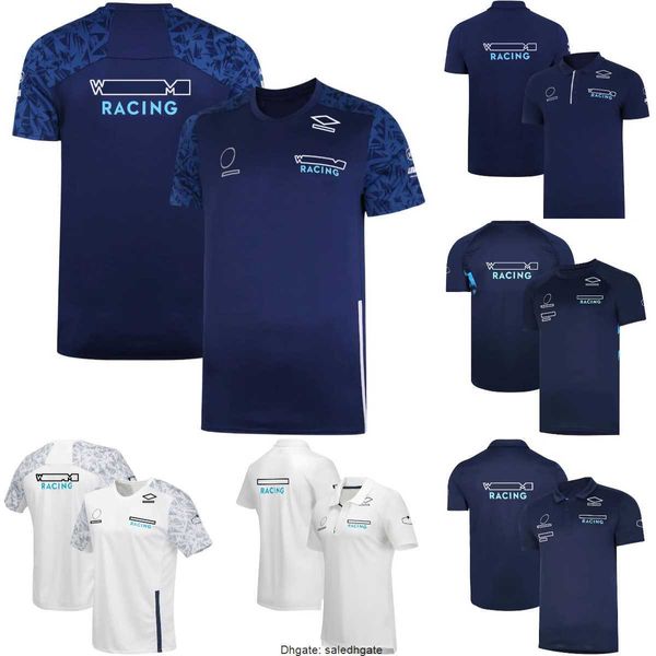 2022-2023 F1 be Team T-shirt Formule 1 Pilote Polos à manches courtes Fans de course Été Casual Chemise respirante Jersey Plus Size Custom