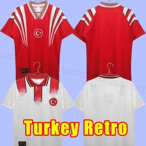 Retro 1990 Turkije Club voetbalshirts Burak Kenan Karaman Hakan Calhanoglu Zeki Celik Sukur Ozan Kabak Yusuf Yazici Turquia voetbalshirt Nationaal team