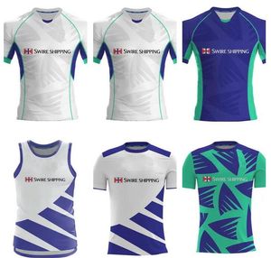 2021 2022 2023 Fidji drua Airways rugby Jerseys gilet Jerseys sans manches 21 23 23 Voling Fidjiens Chemise Kit Maillot Camiseta Maglia