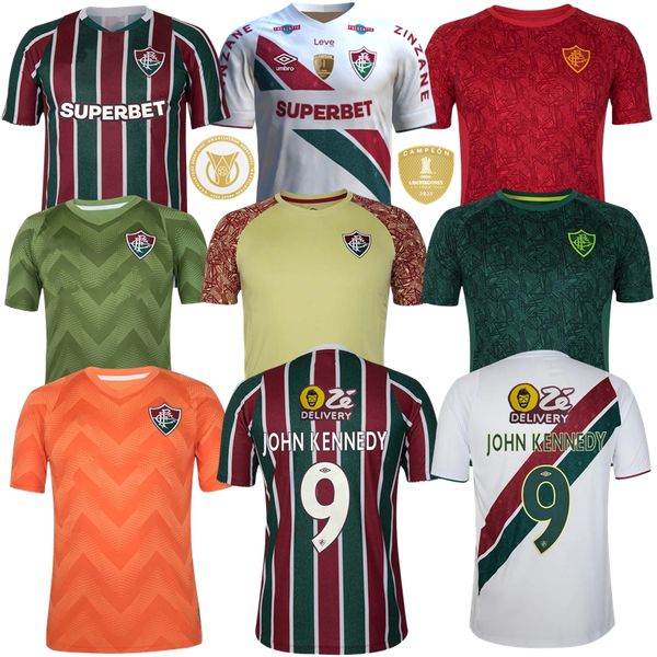 2024 Jerseys de fútbol de Fluminense 24 25 Marcelo Ganso Arias Cano Andre Felipe Melo Home Award entrenamiento Fútbol Camiseta de fútbol