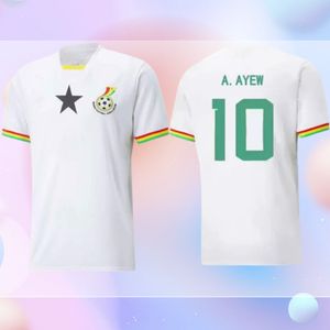 2022/2023 Jerseys de fútbol del equipo nacional de Ghana: auténticas camisas de fútbol para hombres para hombres