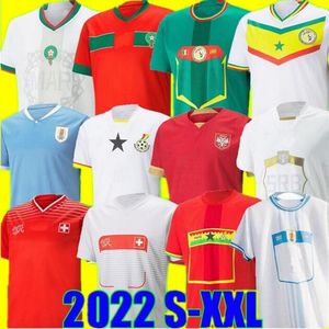 2022 2023 Maillots de football du Ghana COUPE de l'équipe nationale THOMAS Djiku Afena SCHLUPP J.AYEW KUDUS Baba Domicile Extérieur 21 22 23 Maillot de football Amartey MONDE hommes enfants kit Version joueur