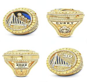 2022 2023 Golden State Warrioirs Basketbal Super Bowl s Ringen Met Houten Display Box Case Fan Souvenirs Gif59830666016179