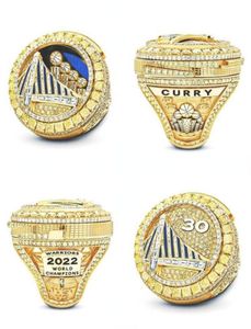 2022 2023 Golden State Warriirs Basketball Super Bowl S ringen met houten display box case fan souvenirs gif59830667816545