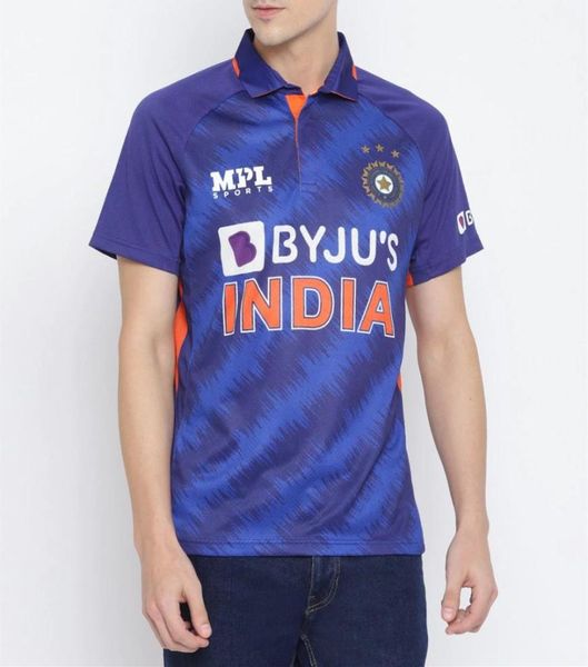 Maillot de cricket indien 2022 2023, nom et numéro personnalisés, grande taille 5xl3262785