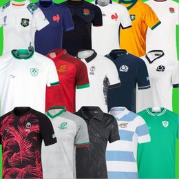 2022 2023 Irlande maillot de rugby 22 23 Ecosse Anglais Sud Angleterre Royaume-Uni Africain à domicile ALTERNATE Afrique maillot de rugby taille S-5XL