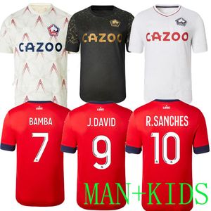 2022 2023 Losc Lille Quatrième maillots de football David Fonte Burak Andre Gomes Maillots de football 22 23 Jikone R.sanches T.weah L.araujo