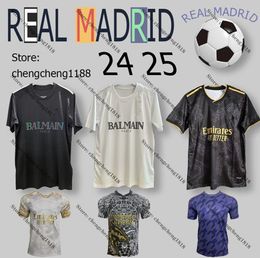 24 25 Madrids Trainingsshirt Camiseta 8e Kampioenen Voetbalshirt 24 Special Edition China Dragon Real Madrids Belingham Voetbalshirt Meerdere clubshirts