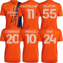 2023 NewYorkCity FCSoccer Jersey CASTELLANOS MORALEZ KEATON 22 23 NYCFC Orange Volt Hommes Football Shirt Uniforme TINNERHOLM MORALEZ TALLES MAGNO HEBER