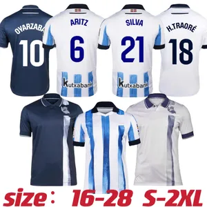 2023 2024 real sociedad voetbalshirt david silva oyarzabal 22 23 24 x prieto gorosabel portu take voetbalshirt carlos fdez cho rs camisetas de football