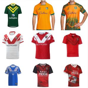 2022 2023 RUGBY LEAGUE JERSEYS coupe du monde Samoa Tonga Australie équipe nationale 22 23 t-shirts pour hommes