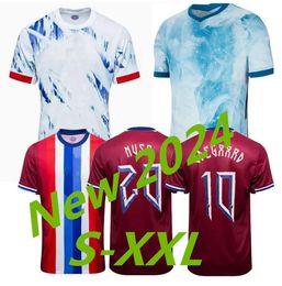 24 25 Noorwegen voetbalshirts Haaland 2024 noruega ODEGAARD Berge King camisetas de futbol nationale ploeg voetbaluniformen 999