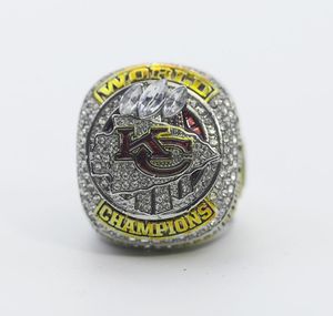 2022 2023 Super Bowl Team Champions Championship Ring Met Houten Display Box Souvenir Mannen Fan Gift Drop Shipping