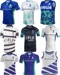 2022 2023 Tonga Fiji Drua Rugby Jerseys Newzealand Maori Airways Nieuwe volwassen Flying Fijians Rugby Jersey 22 23 Maglia Tops Bshorts Vest Wereldbeker