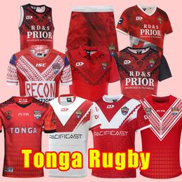 2022 2023 World Cup Rugby Jerseys MATE Tonga Home Red Sevens Shirt 22 23 National League PACIFIC TEST Rugby Jerseys Singlet S-5XL 2021