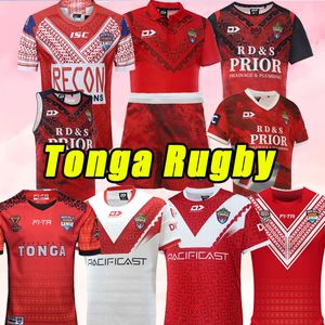 2022 2023 World Cup Rugby Jerseys MATE Tonga Home Red Sevens Shirt 22 23 National League PACIFIC TEST Rugby Jerseys Singlet S-5XL 2021