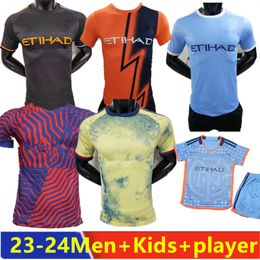 2022-2025New Yorkred Soccer Jerseys Burke Luquinhas Vanzeir Amaya Nealis Tolkin Morgan Bulls 24 25 ml voetbal Mannen Kids Shirt 22 23 24 25 25 25