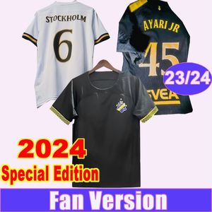 23 24 Aik Royal Edition Mens Soccer Jerseys à la maison Larsson Karlsson Hussein Ayari 2023 132th Comeure de football commémoratif