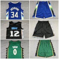 NBA_ Memphis's Grizzlies's 75th Basketball Ja 12 Morant Mens's''nba''Jersey  Throwback 3 Shareef Abdur-Rahim 50 Reeves Mike 10 Bibby 