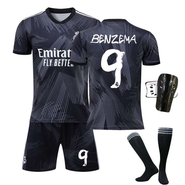 2022-23 Real Madrid 120 aniversario Y3 Co Branded Set 9 Benzema No. 20 Venezius Soccer Jersey