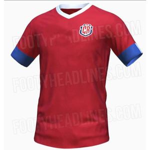 Maillot de football de la Coupe du monde 2022-23 du Costa Rica à domicile J.VARGAS DUARTE A.CONTRERA VENEGAS J.CAMPBELL G.TORRES F.CALVO chemises d'uniforme de football ADULT MEN National Team