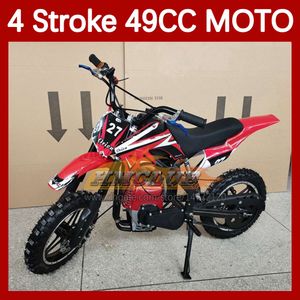 2022 4-takt volwassen kinderen 49cc 50cc mini motorfiets speelgoed Moto Racing Motorbike Boy Girl Birthday Gifts Atv Off-road Sport benzine Kart Voertuig Mountain Dirt Bikes