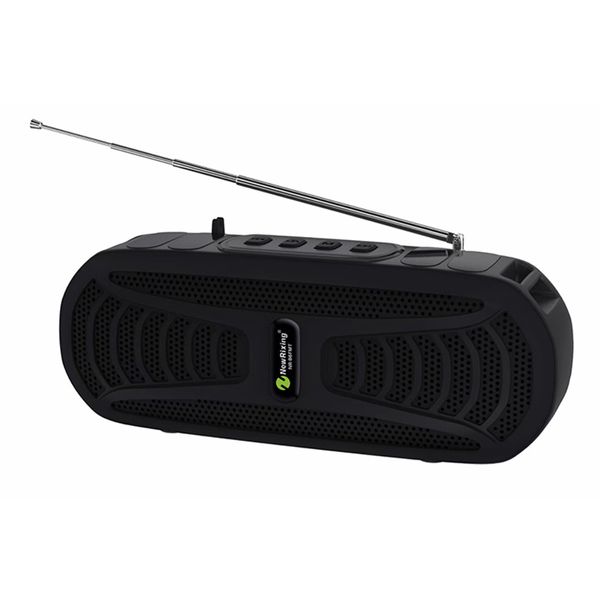 Altavoz Bluetooth 2023, antena, linterna, boombox 5,0 EDR, subwoofer, Radio FM, estéreo 3D, asa de gancho portátil, altavoz BT NRB6FMD