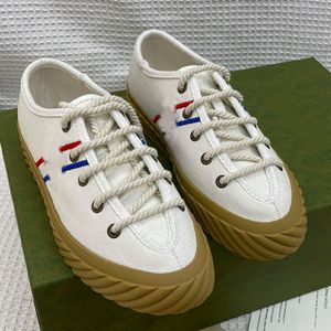 2022 Autumn Nieuwe High-Low Canvas Shoes Classic Retro Embroidery Men's and Women's Casual Shoes 36-44