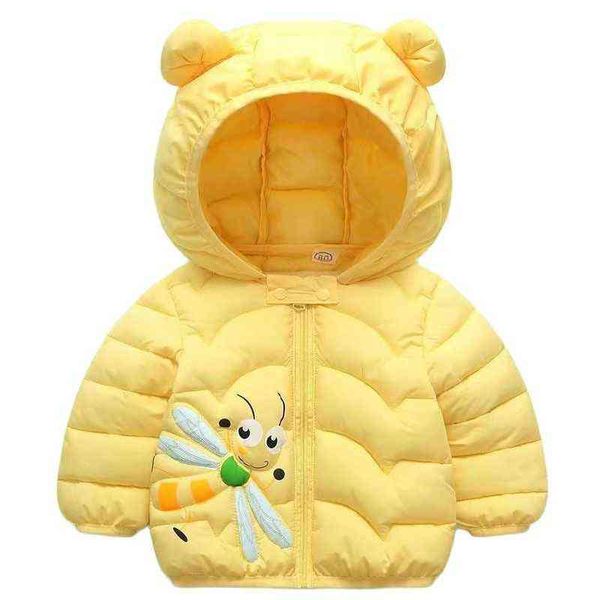 2022 Automne Hiver Enfants Doudounes Pour Garçons Filles Dragoy À Capuche Zipper Survêtement Enfants Coton Doublé Vêtements Bébé Vestes J220718