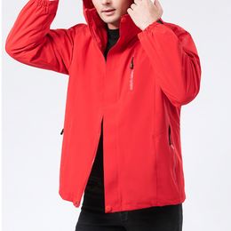 2022 Autumn Winter Outdoor Jacket Fleece Liner Afneembaar water Windbestendig Men Coat Techwear Bergbekleding Kleding