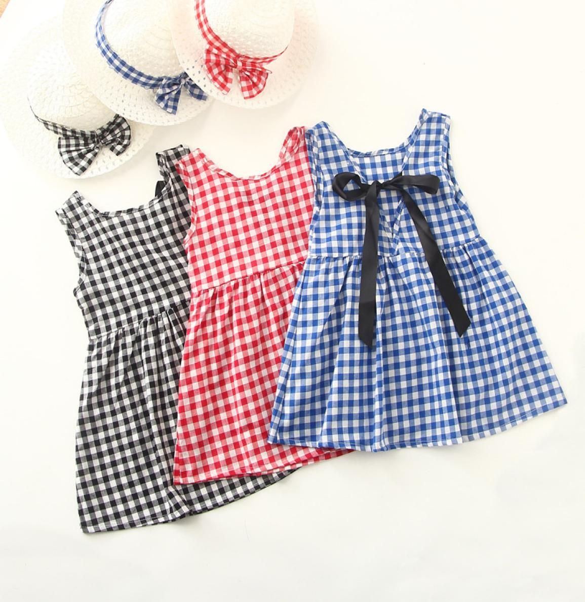 2022 Baby Girl Clothing Children039s Jupe robe rouge bleu noir9072434