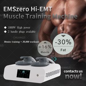 2023 Black Friday Sales Slimming Machine Le DLS-EMSLIM Équipement sûr et pratique à haute efficacité pour le renforcement musculaire et la réduction des graisses Deux poignées RF