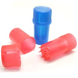 2022 Flessenmolen Water Tight Air Plastic Roken Tool Accessoires Geurbestendige Hand Tabak Kruid Case 3 Layer Grinders Abryker