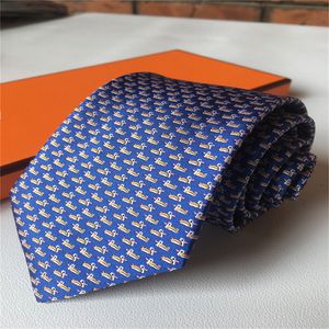 2022 Brand Men Ties 100% Silk Jacquard Classic geweven handgemaakte stropdas voor mannen Wedding Casual en zakelijke nekbanden Giftbox verpakking