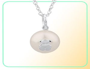 2022 Tout nouveau 100 925 argent sterling joli ours simple mode pendentif à breloque bricolage dame collier fête femme zircon original gi3998864