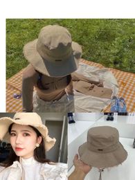 2022 Bucket Hat chapeaux de designer pour hommes femmes Fedora été soleil prévenir pêche en plein air tissu imperméable Top qualité hommes casquette casquette de baseball homme