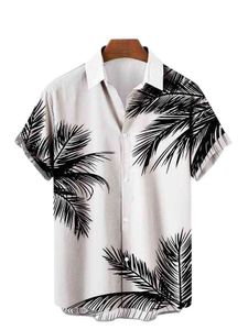 2022 Casual shirt met korte mouwen shirt Men Plus size Hawaiian 3D digitale print heren Top Vintage Summer Streetwear Shirt For Men Women L220704