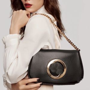 2022 chaîne sac dame bandoulière luxe Designer marque sacs mode épaule sacs à main femmes lettre sac à main téléphone portefeuille métallique