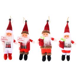 2022 Kerstmisde poppen gevuld speelgoed 37 cm Santa Claus zachte pluche speelgoedkinderen Kerstcadeautjes schattige poppenkinderen cadeau 88