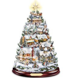 2022 Autocollants de fenêtre de Noël arbre rotatif sculpture en acrylique décorations de trains autocollants hiver Noël petit cadeau à la maison décora3828828