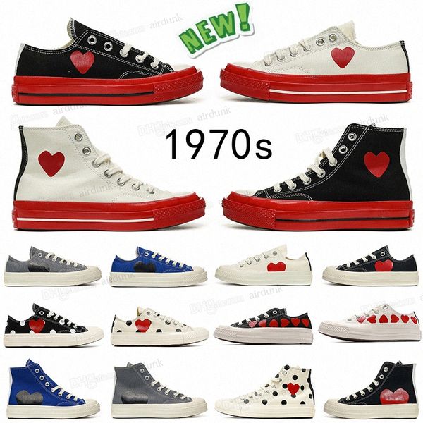 con caja 1970s clásico casual hombres mujeres zapatos estrella Zapatillas de deporte chuck 70 chucks 1970 Big taylor Eyes Sneaker plataforma stras zapato Lona Nombre conjunto campus