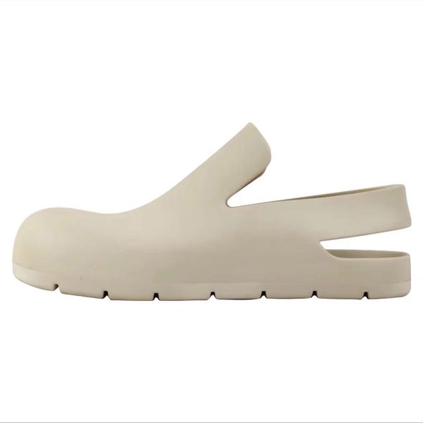 2022 Classique Designer En Caoutchouc Pantoufles Imperméables Sandales Lisse Mat Femmes Pantoufles Plate-Forme Slingback Sangle Mocassins Slip-On Pantoufle Marque Multicolore Bottes De Pluie