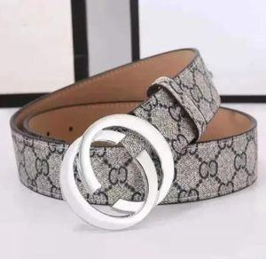 Diseñador de moda Marcas Cinturón para hombre Diseñadores de lujo Cinturones para hombres Mujer Cintura 3 Estilo Cuero de alta calidad 3.8 cm