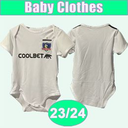 23 24 Colo Colo Vêtements de bébé Maillots de football BOLADOS MARCO ROJAS PAVEZ PALACIOS FUENTES CASTILLO WIEMBERG BENEGAS Accueil Uniformes de chemise de football blanc