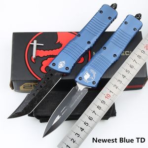 2022 Combat Trood-on Automatic MT Knife Aluminium handvat Stalen mes Survival EDC camping Fruit groente keukengerei keuken Tool Key Pocket UT85 Utility messen