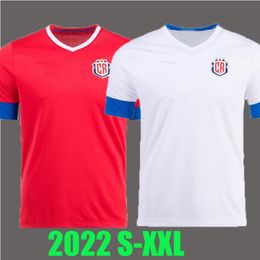 2022 Costa Rica Soccer Jersey Home 22 23 J.Vargas Duarte A.Contrera Venegas J.Campbell G.Torres F.Calvo voetbaluniform shirts volwassen korte mouw