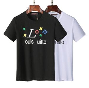 2022 Coton ShortSleeved Letter T-shirts for Men Graphic Funny Short Shirt Designer Tshirts imprimé Couple court Modèles8007201