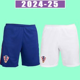 2024 Croacia Modric Soccer Shorts Croatie Équipe nationale Mandzukic Perisic Kalinic 24 25 Croazia Football Pantal