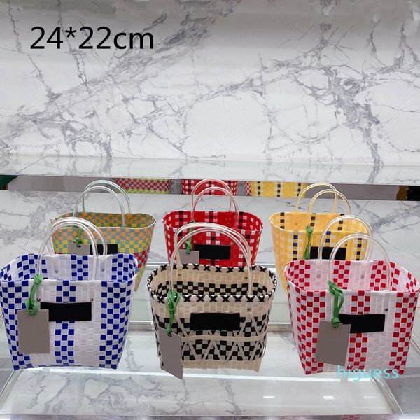 2022-Crochet Market Bags Basket Totes le sac fourre-tout designer sac à bandoulière luxe fait main shopping sac à main Femme sacs à main 2022 qualité